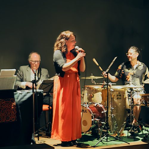 Latin Blue Invitation